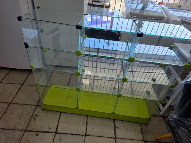 Balcão Expositor de vidro