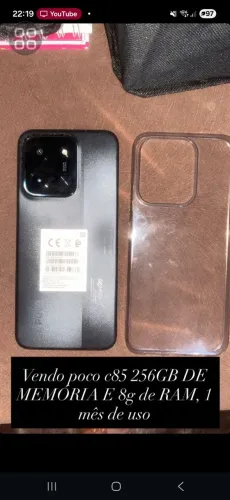 Celular poco c85 256 gb