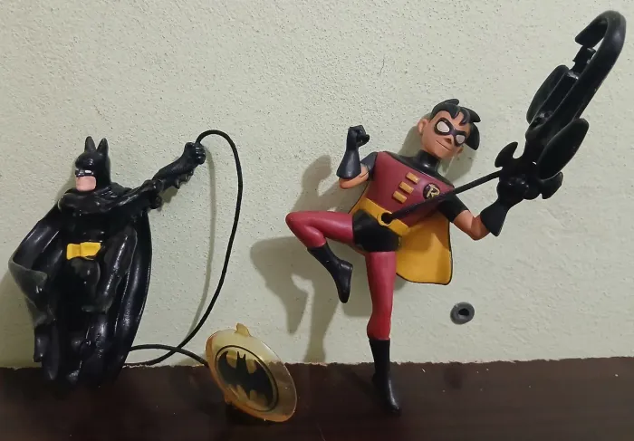 BATMAN E ROBIN FIGURAS DC