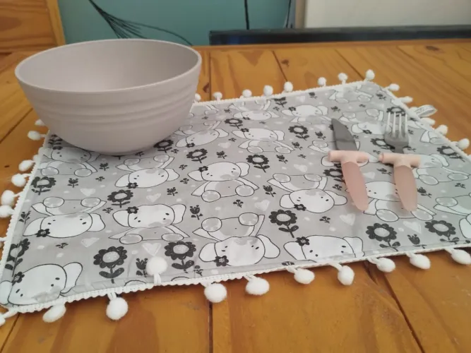 Jogo americano infantil - artesanal - várias estampas