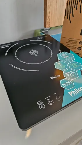 Cooktop por indução Philco, Painel Touch 220v, NooVo