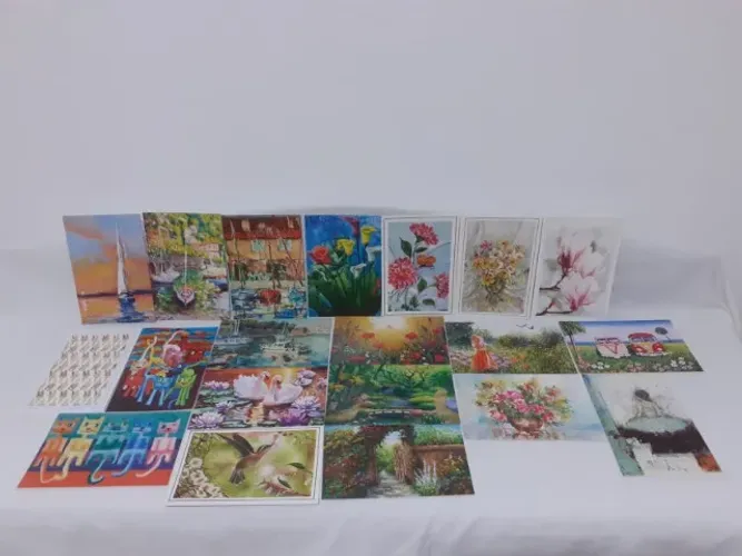 CARTÕES PARA ENVIO OU ARTESANATO