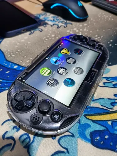 PS VITA SLIM DESBLOQUEADO COM GARANTIA 