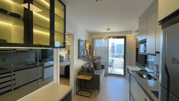 Flat novo e mobiliado para locação no Campo Belo | Cyrela Botanic | 48 m² | 1 suíte | Vara