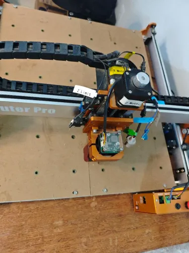 CNC router foxalien 40x40 laser