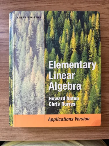 Elementary linear algebra - Anton/Rorres (CAPA DURA) importado