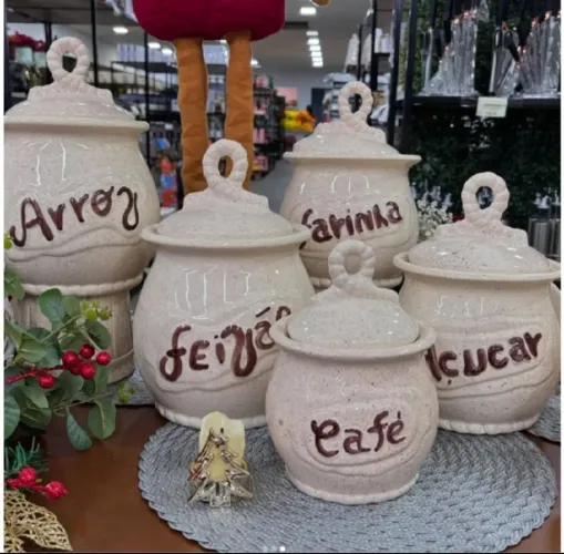 Potes de CERÂMICA 