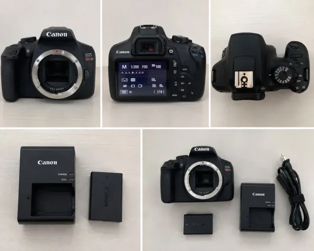 Câmera Canon T6