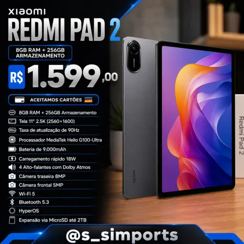 Tablet Xiaomi Redmi Pad 2