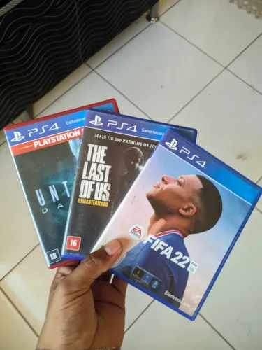3 Jogos de Playstation 4