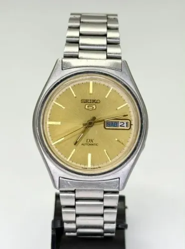 Relógio Seiko 5 DX Vintage Automático * - 37mm - Excelente Estado