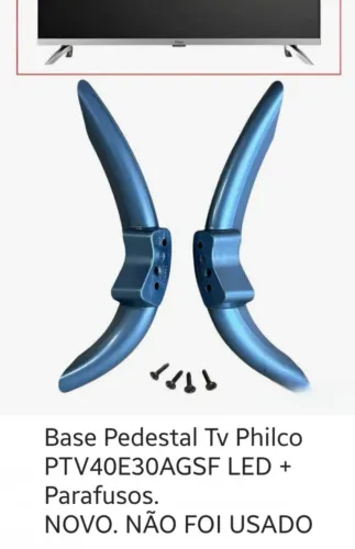 Base Pedestal Tv Philco 40" Novo