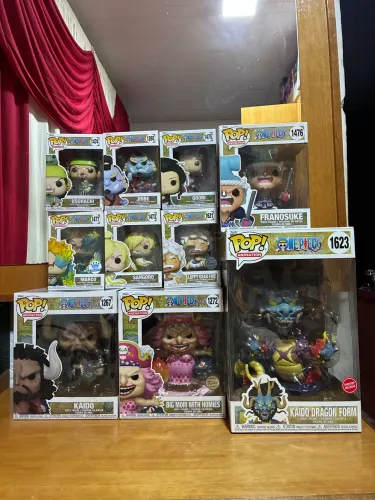Funko pops de One Piece