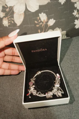 Pulseira Pandora Original - Pouquíssimo Usada - Oportunidade!