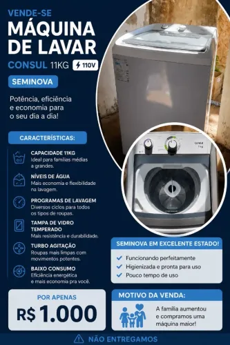 Máquina de lavar