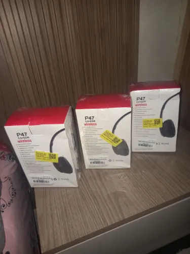 Fone via Bluetooth novo