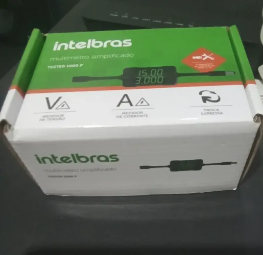 Multímetro Simplificado intelbras tester 1000p