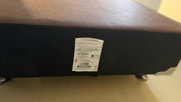 cama box solteiro (Ortobom)