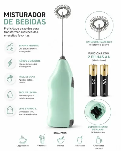 Batedor portátil 