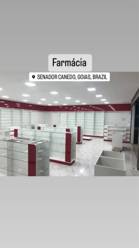 Moveis para farmácia, drogaria / gondola/ expositor/ balcão 