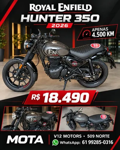 Royal Enfield Hunter 350 Dapper ABS 2026