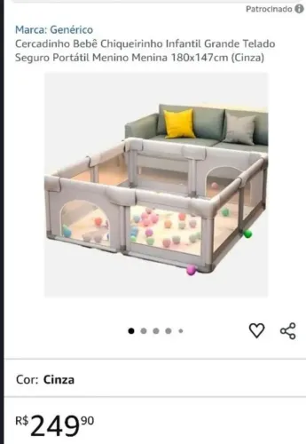 Cercado infantil