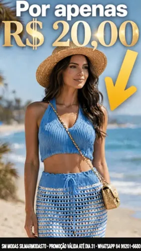 Conjunto Feminino de Praia