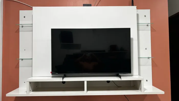 Painel de tv 55 polegadas 1,10 cm altura x 1,83 cm comprimento x 32 cm de largura