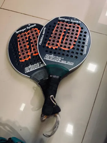 Par Raquete Padel com Raqueteira