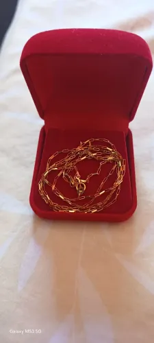 COLAR DE OURO 18K 750 MACIÇO NOVO DE FABRICA 70CM 