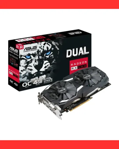 Placa de Video ASUS RX 580 4GB OC
