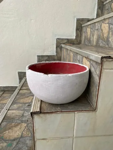 Vaso para planta - branco vaso decorativo para planta