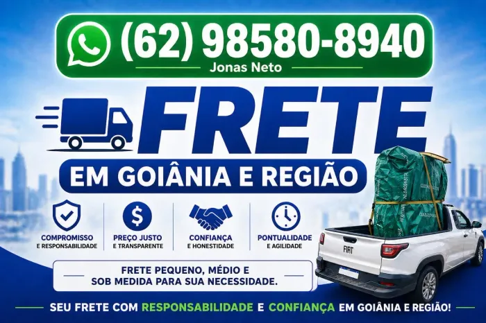 Frete Fretes Goiânia e região