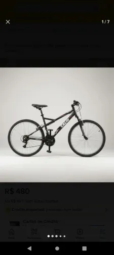 Bicicleta Caloi aro 26 MTB