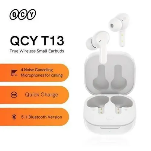 Fone Bluetooth Qcy T13 ANC Premium Preto (Original e Lacrado)