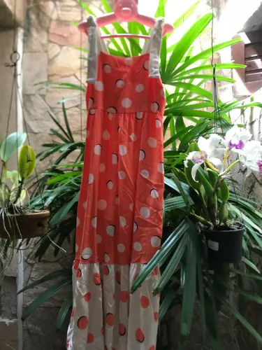 Vestido longo 10 anos