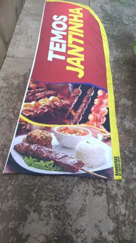 Bandeiras banner para comércio 