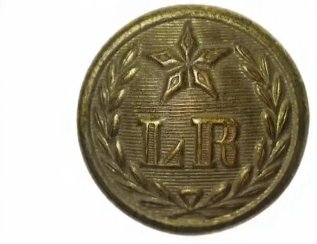 Botão de ferrovia Estrada de Ferro Leopoldina anos 20/30