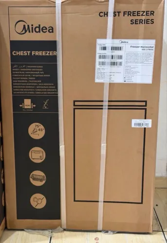 Freezer horizontal Midea novo na caixa. Bivolt.