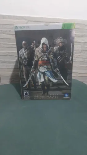 Edição Limitada Xbox 360 Assassin's Creed Iv Black Flag