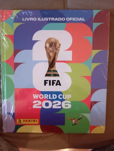 Álbum capa dura Copa do Mundo 2026 lacrado