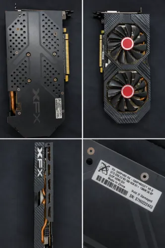 Placa de Vídeo Rx 580 4gb XFX