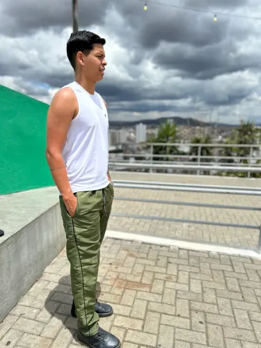 Calças tactel masculina 16R$
