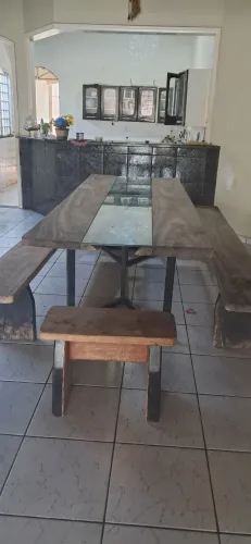 Mesa de madeira 3m