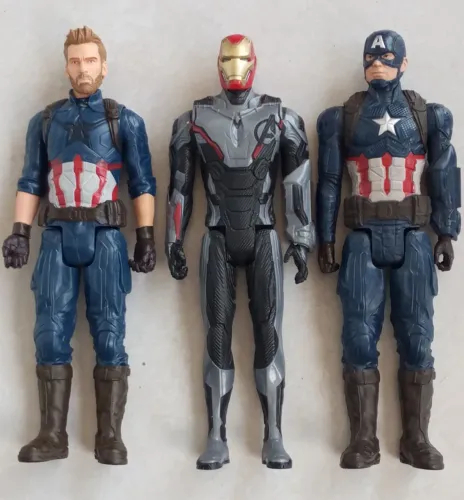 Bonecos Marvel 30cm - lote com 3 