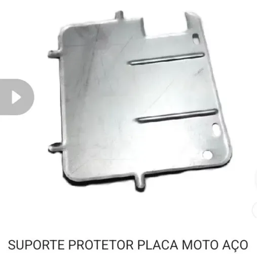 Suporte Placa Moto em aço proteção e estilo qualidade ?