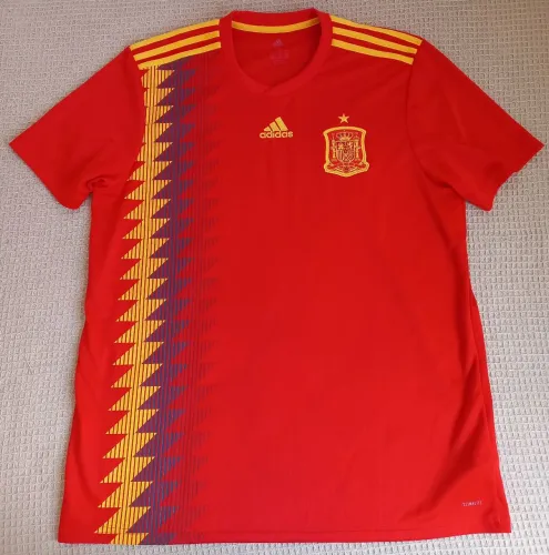 Camisa da Espanha. Original adidas. Tam. Gg. Linda!