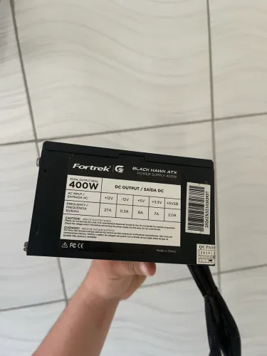 Fonte 400w real fortrek