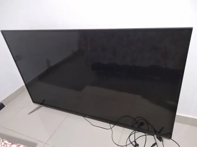 Tv Semp 65p65us led queimado