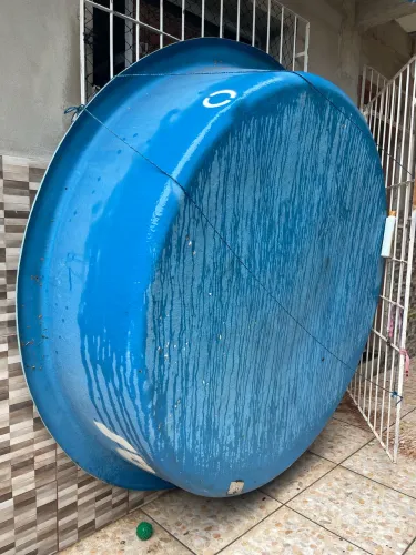 Piscina de fibra redonda 1000 litros